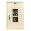 single door wall mount - Safety-View, parchment