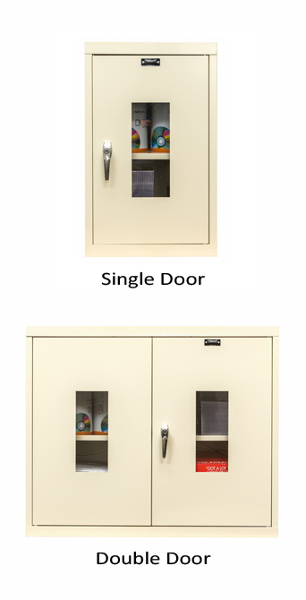 Parchment 400 Series 2 Door Storage Cabinet Color