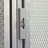 Door handles are formed from one piece of steel and are welded to the frame for extra strength.