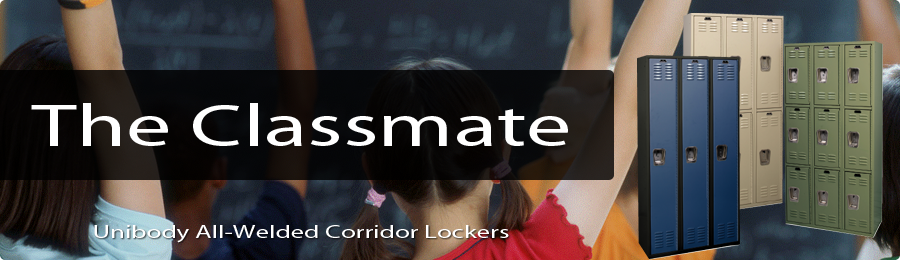 School Lockers - The Classmate Unibody All-Welded Corridor Lockers