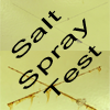 Galvanite vs common sheet steel in a 336 hour salt spray tests