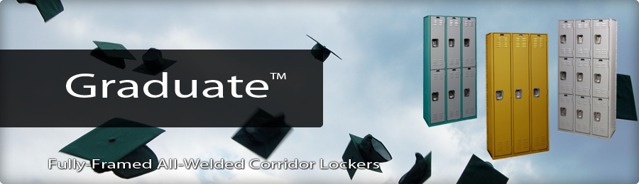All-Welded Graduate Corridor Lockers