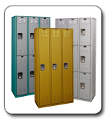 Metal Lockers - Graduate Fully-Framed All-Welded Corridor Lockers