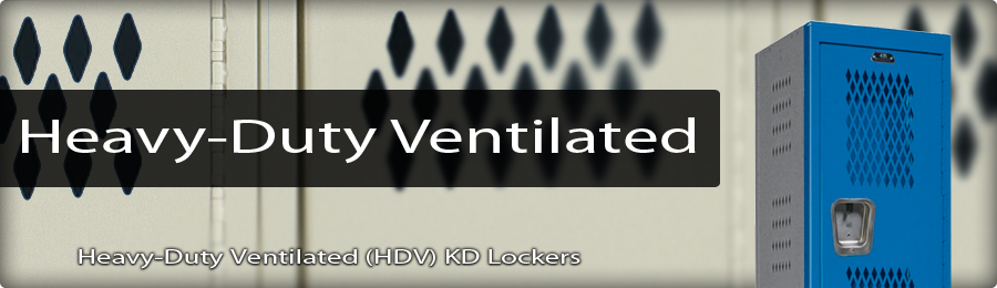 Superior - HDV Heavy-Duty Ventilated KD Lockers