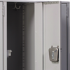 Full length door stiffener is included in Marquis Booksafe III Corridor lockers