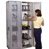 MaxView All-Welded Locker - 2 Units, In Use