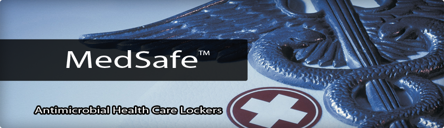 medical lockers - Antimicrobial Health Care Lockers