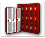 Team Lockers - Fully-Framed All-Welded Athletic Lockers