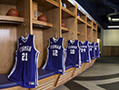 Furman University Basketball Wood Lockers