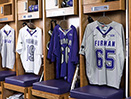Furman University Lacrosse Wood Lockers