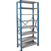 High Capacity H-Post Shelving: 8 shelf unit